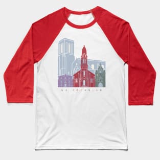 La Rochelle skyline poster Baseball T-Shirt